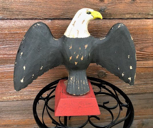American Eagle Carving