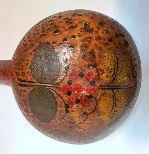 Native American Style Ladle With Decoration
