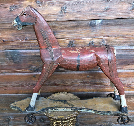 Child's Play Horse on Wheels