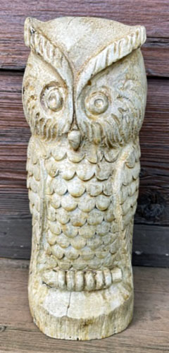 Snowy Owl Carving
