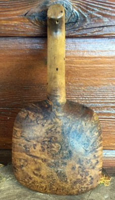 Small Burl Butter Paddle